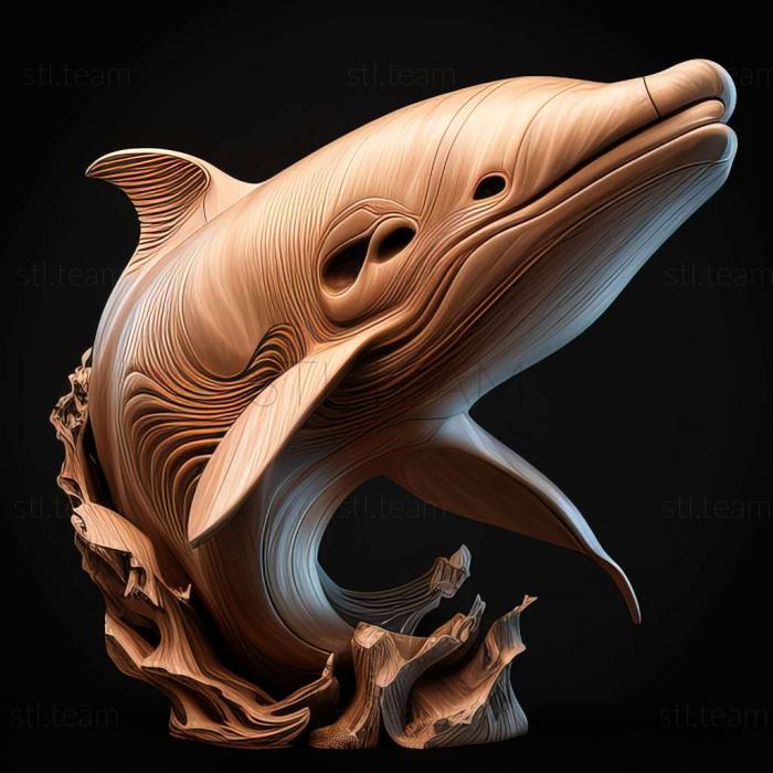 3D model Macrodelphinus (STL)